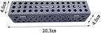 Dental Instrument Sterilizat Case, YOUYA DENTAL Plastic Autoclavale Cassette Case Medical Surgical Instrument Dental Forceps Spatulas Disinfection Container Tray Autoclavable Cassette Case -Grey