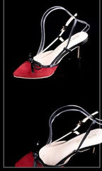 5 Pairs Acrylic Shoe Trees for High Heel Shoes Clear Shoe Shapers for Women, Displaying Sandals Strappy