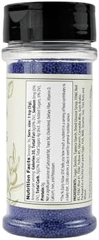 Olive & Vine Purple Nonpareils, Sweet & Crunchy, For Baking & Decorating, Rich Tradition, Authentic Taste, For Global Recipes (6.4 Ounce)