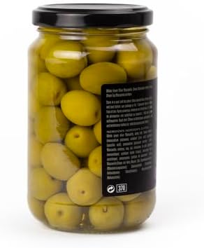 Triana Olivas by Don Gastronom. Whole Manzanilla Olives. 350g (12.35oz).
