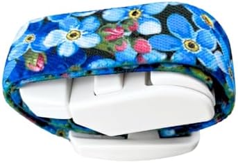 Profesional Quick and Slow Release Medical Nurse/BFR Tourniquet with Floral Forget-ME-NOT Pattern