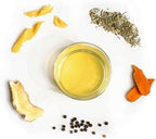 Organic Whole Health Tea, 30 Tea Bags with Turmeric, Ginger, Lemon and Black Pepper