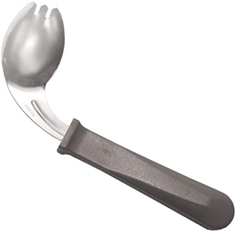 Rehabilitation Advantage Right Handed Grip Easy Offset Spork