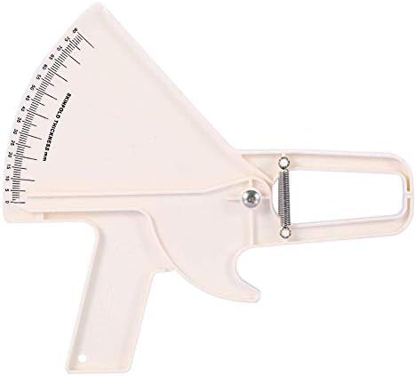 Skinfold Caliper with Body Fat Software and Multilingual Manual (White)