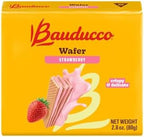 Bauducco Wafer Cookies, Strawberry, 28 oz (Pack of 10) - Crispy Layered Wafers with Rich Strawberry Cream Filling - Indulgent Sweet Snacks, Desserts & Treats - Individually Wrapped