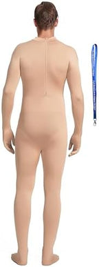 Full Bodysuit Include Zipper Helper Unisex Adult Costume Without Hood Spandex Stretch Zentai Unitard Body Suit