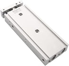 Baomain CXSM25x150 Double Rod Pneumatic Air Cylinder,0.98 inch(25 mm),Stroke 5.9 inch(150 mm), Double-Acting,Aluminum Body for Industrial Automation