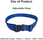 Wheelchair Safety Strap Seat Belt，Adjustable High Chair Safety Harness，Patients Cares Safety Strap，Chair Strap for Elderly/Adults/Kids (Blue)