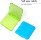 Interdental Brush Travel Case/Storage Case Compatible with TePe Interdental Brush, 2packs(Blue and Green)