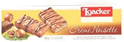 Loacker Patisserie Crème 100goz., Noisette, 3.53 Ounce