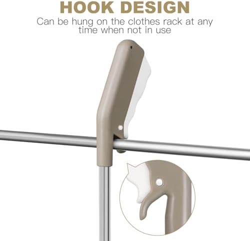 DOITOOL 40cm Stainless Steel Trash Picker Clamp, Rubbish Grabber Tool with Non-Slip Handle, Waste Pickup Tool for Sanitation and Outdoor Cleaning