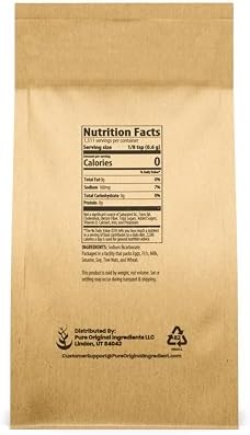 Pure Original Ingredients Baking Soda (2 lb) Sodium Bicarbonate (NaHCO3), Always Pure, No Fillers Or Additives.
