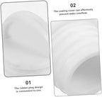 2pcs Mop Bucket Stopper Mop Bucket Replacements Plugs Drain Outlet Stopper Sealing Plug Mop Outlet Stopper Bucket Outlet Stopper Water Stopper Multipurpose Rubber to Rotate Pack