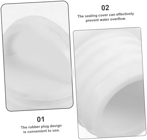 2pcs Mop Bucket Stopper Mop Bucket Replacements Plugs Drain Outlet Stopper Sealing Plug Mop Outlet Stopper Bucket Outlet Stopper Water Stopper Multipurpose Rubber to Rotate Pack