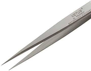 Vetus Tweezer Non-magnetic Stainless Steel Pointed Tip 1-SA