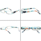 Kerecsen Women's Reading Glasses 4 Pairs Ladies Fashion Spring Hinge Readers