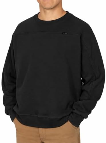 95% Cotton Crewneck with Full Arm & Chest Access | Dialysis, Chemo & IV Infusion Sweatshirt | Unisex Relaxed Fit