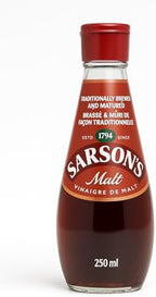 Sarson's Original Malt Vinegar 250ml - Pack of 6