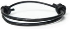 GENIQUE Real/Genuine Leather Bracelet for Men, Adjustable Mens Leather Bracelet, Leather Cord Bracelet