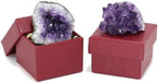 Natural Amethyst Crystal Stone, Meditation Aid, Energy Cleansing, Sleep & Stress Relief, Healing Crystals for Feng Shui Decor, Energy Healing Tool (0.15lb)