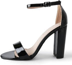 J. Adams Shirley Heels for Women - Ankle Strap High Heel Dressy Sandals