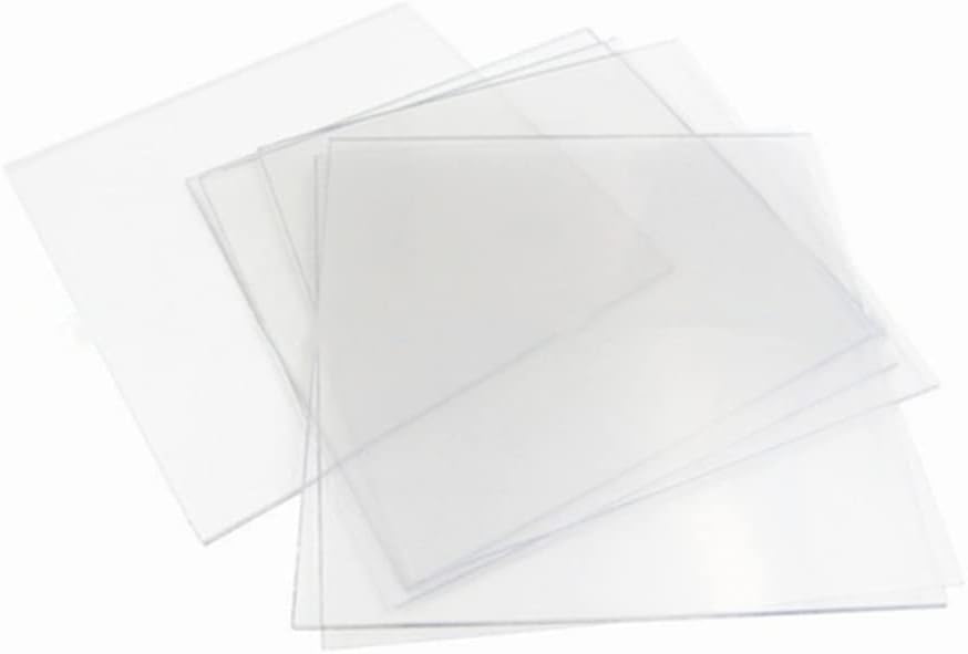 Dental Splint Sheets, heeguosons Dental Lab Splint Thermoforming Material for Vacuum Forming Machine, Soft, 3 Size Options (1.5mm/15pcs)