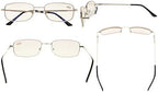 Eyekepper Computer Readers Bridge-flex Memory Titanium Mens Womens Spring Hinges Computer Reading Glasses