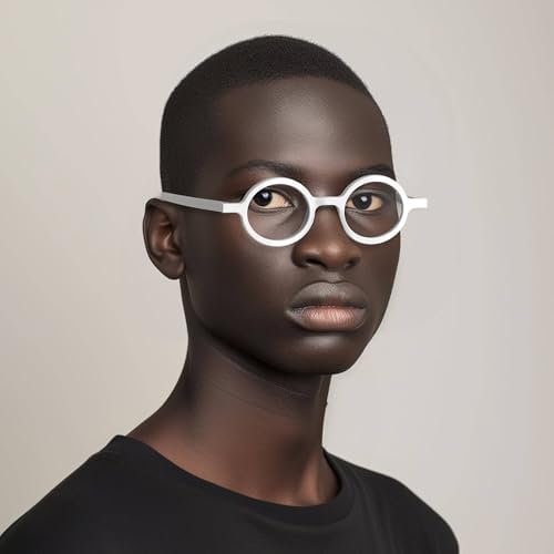 LONDON MOLE® Moley reading glasses | Cool round shaped readers | Men’s Women’s Unisex | Spring hinges