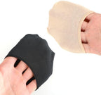 Ball of Foot Cushion Socks, Women's Toe Cover with Padding, Toe Topper Socks