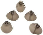 GN Resound Sure Fit Hearing Aid Standard Receiver Tulip Domes Dark Gray Split Ear Rub Piece Comfortable BTE Hearing Amplifier PSAP Kit Ear Tips Invisible, Perfect for Open Air (Open fit)(5 pcs)