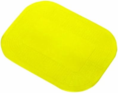 Dycem Non-Slip Mat, Ideal Daily Living Aid for Independent Living and Caregivers, Designed to Address Stabilization and Gripping Problems Found Around the Home, Yellow Textured Pad 10" x 14" x 1/8"