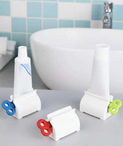3 PCS Toothpaste Tube Squeezer, Toothpaste Dispenser Facial Cleanser