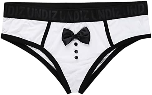 Men's 3PCS Waiter Cosplay Lingerie Set Sexy Tuxedo Underwear Bow Tie Collar and Bracelets