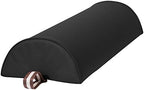 Master Massage tables 9" Large Half Round Semi-round Pillow Cushion Massage Bolster 9"x26" ,Black