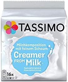 Tassimo Milk Creamer, Pack of 3, 3 x 16 T-Discs
