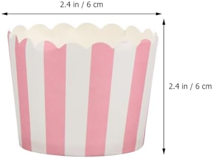 UPKOCH 150pcs Small Heat Resistant Oven Muffin Paper Cups round Cake Baking Dessert Holder Party Paper Baking Cups