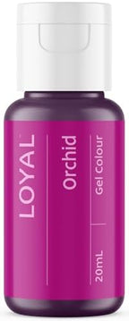 Loyal Gel Food Coloring | Vibrant Color for Buttercream, Fondant, Royal Icing, Gum Paste, Marzipan and Cake Batter | Gel-Based Concentrated Food Dye - 20ml Orchid
