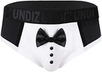 Men's 3PCS Waiter Cosplay Lingerie Set Sexy Tuxedo Underwear Bow Tie Collar and Bracelets