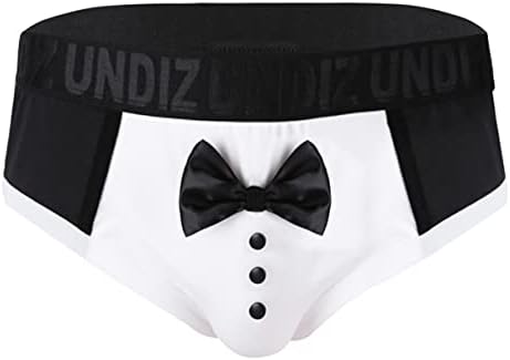 Men's 3PCS Waiter Cosplay Lingerie Set Sexy Tuxedo Underwear Bow Tie Collar and Bracelets