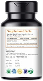 Garcinia Cambogia Extract with 60% HCA, Metabolic Wellness Support, Vegan Dietary Supplement, Non-GMO, Gluten Free, 60 Vegan Capsules