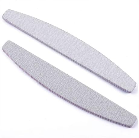 10 PCS Nail File Professional Nail Files Reusable Double Sided Emery Board(100/180 Grit) Nail Styling Tools for Home and Salon Use Christmas Gifts for Women