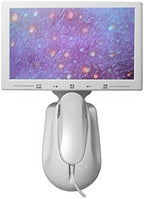 11 inch UV Skin Analyzer Professional Scalp Detector Hair Follicles Oil Moisture Tester Facial Skin Hair Analysis Machine Beauty Equipment (Color: 200X and 50 Lens, Size: 1)