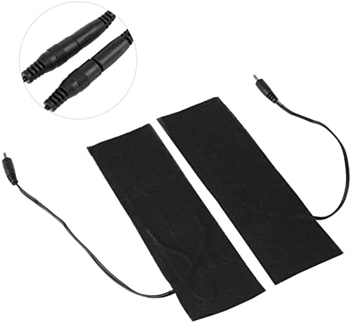 USB Electric Cloth Heater, 1 Pair 5V USB Electric Heating Film Heater Pads for Warming Hand Feet Home Warm, Heating Pads