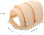 Cabilock Wooden Sauna Lampshade Light Cover Accessory Decorative Sauna Room Light Shade for Steam Room