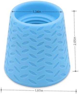 Portable Outdoor Shower for Dogs Bottle Attachment Outdoor Sprayer Accessory for Most Plastic Water Bottles for Bathing Pets During Outdoor Activities, Hiking and Camping. (Blue)