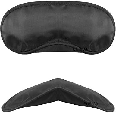 Eye Mask Sleep Masks Sleeping Mask Blindfold Eye Cover Team Building Games Party with Nose Pad and Adjustable Strap for Women Men Kids 4 Layers Black (30 Pack)