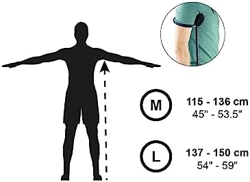 KMINA Underarm Crutches for Adults with Padded Handle (x2 Units, Size M), Height Adjustable, Women and Men, Aluminium, Made in Europe