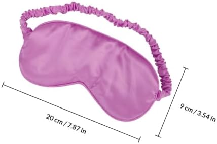 Silk Sleep Mask 2pcs Set Double-Sided Satin Eye Mask for Men and Women, Light Blocking Eye Shade with Adjustable Strap for Travel, Meditation, and Night Rest