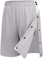 Deyeek Women's Tear Away Shorts Side Split Snap Open Recovery Post Surgery Breakaway Pants with Pockets