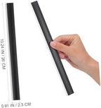 4pcs Replacement Lip for Dustpan Rubber Edge Strips Fit for Dustpans Easy to Install Practical for Cleaning Tools